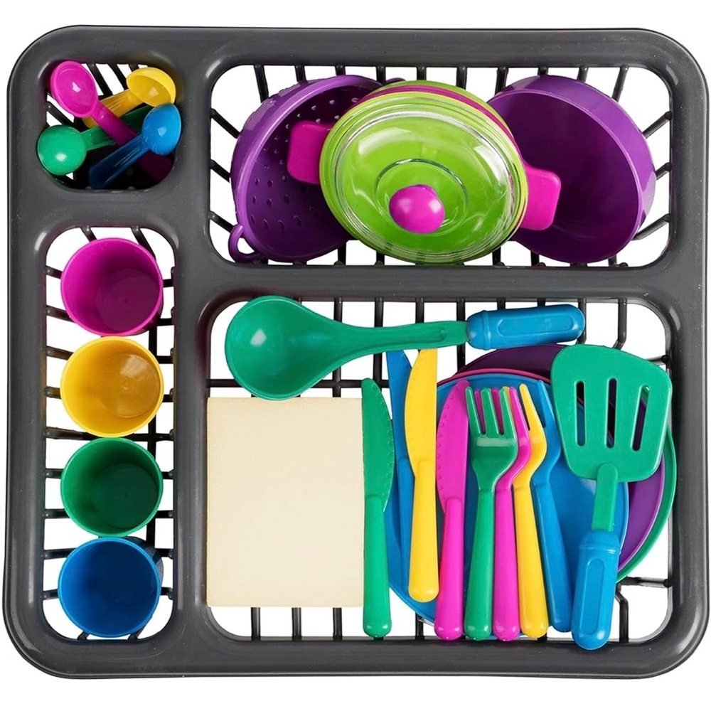Toy Kitchen Set for Kids Playset 27 pieces
